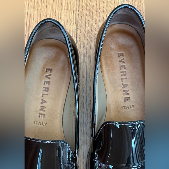 Everlane patent leather loafer, bitter chocolate - Picture 8 of 12